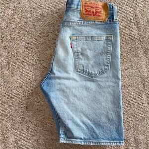 Levi's Classic Light Blue Denim Shorts